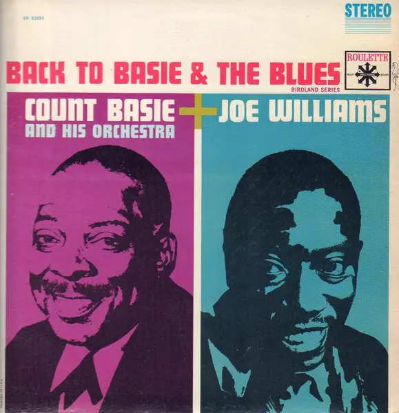 COUNT BASIE ORCHESTRA & JOE WILLIAMS - Back To Basie & The Blues - LP