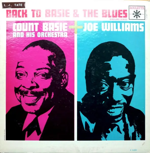 COUNT BASIE ORCHESTRA & JOE WILLIAMS - Back To Basie & The Blues - LP