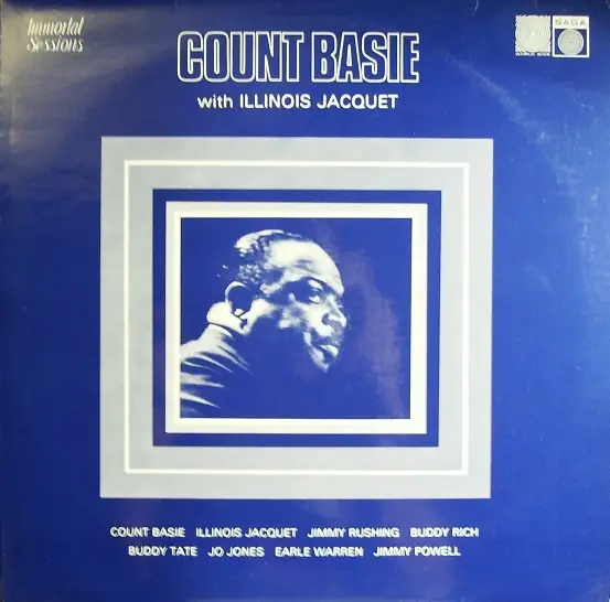 COUNT BASIE WITH ILLINOIS JACQUET - Count Basie With Illinois Jacquet - LP