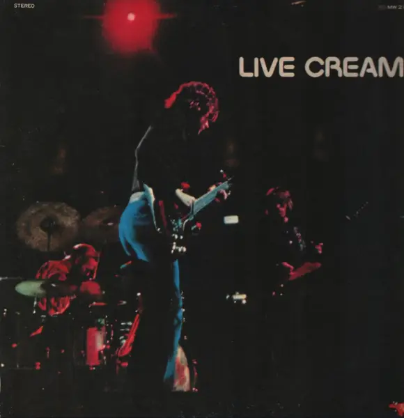 Cream Live Cream (GATEFOLD / INSERT)