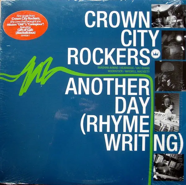 CROWN CITY ROCKERS - Another Day (Rhyme Writing) - Disque Maxi 45T
