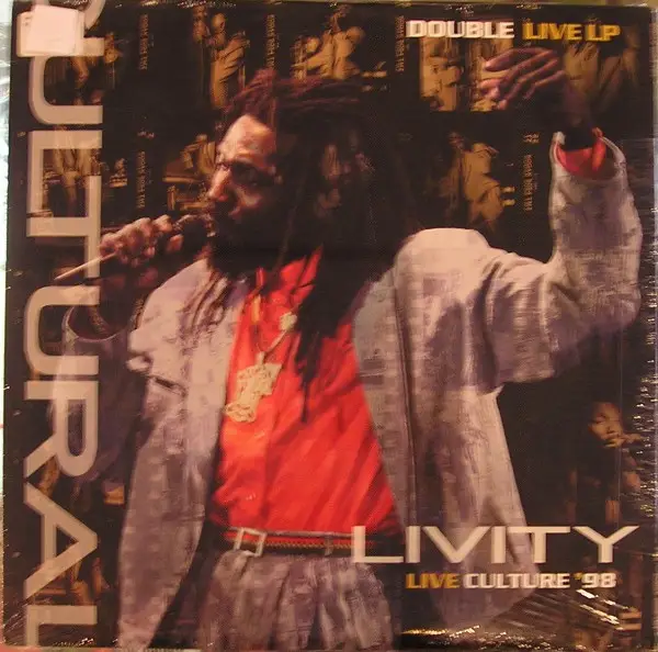 CULTURE - Cultural Livity : Live Culture '98 - LP x 2