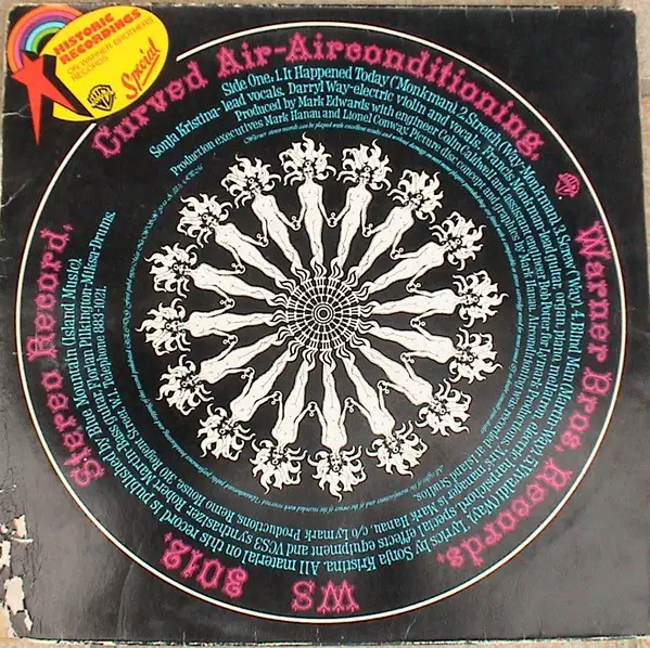 CURVED AIR - Airconditioning - Disque 33T