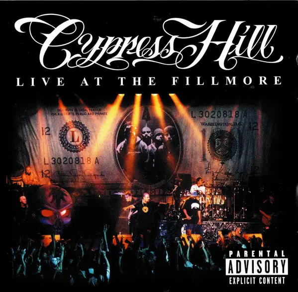 CYPRESS HILL - Live At The Fillmore - Disque CD
