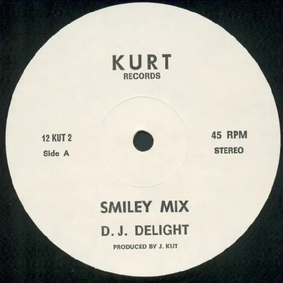 D.J. DELIGHT - Smiley Mix / Hard Sex Power - Disque Maxi x 1