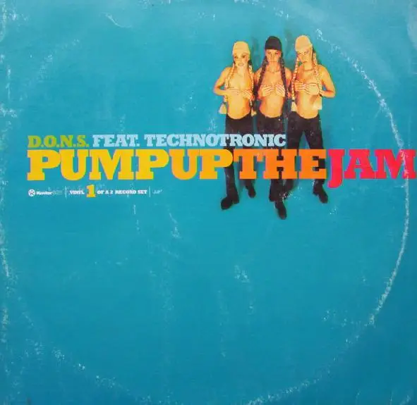D.O.N.S. FEAT. TECHNOTRONIC - Pump Up The Jam (Part 1) (ORANGE VINYL) - Disque Maxi x 1