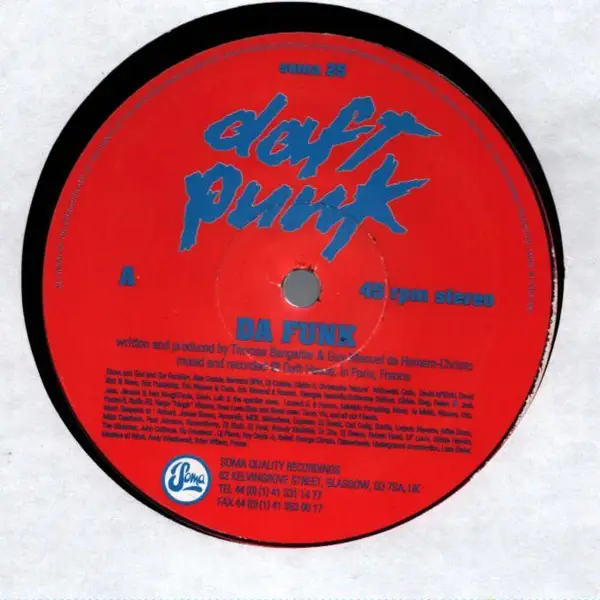 DAFT PUNK - Da Funk - 12 inch x 1