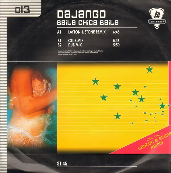 DAJANGO - Baila Chica Baila - Disque Maxi x 1