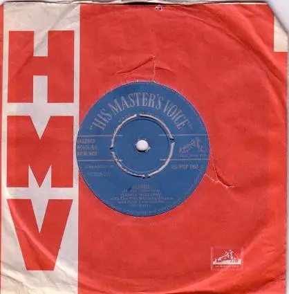 DANNY WILLIAMS - Jeannie / It Might As Well Be Spring - Disque 45T x 1