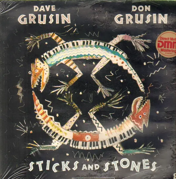 DAVE GRUSIN & DON GRUSIN - Sticks And Stones (DMM RECORDING, STILL SEALED) - Disque 33T