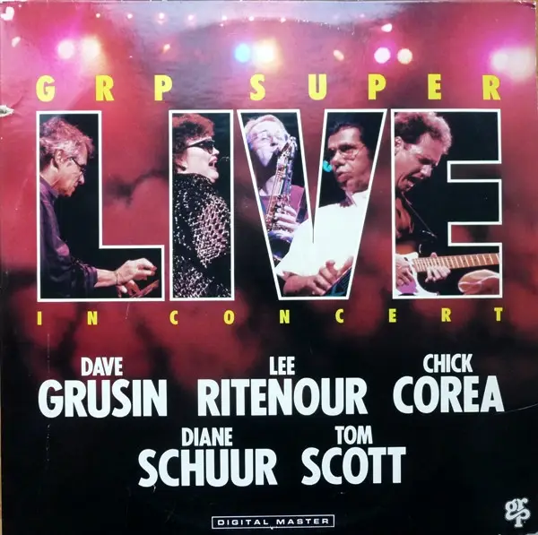 DAVE GRUSIN / LEE RITENOUR / CHICK COREA / DIANE SCHUUR / TOM SCOTT - GRP Super Live In Concert (FATBOX) - CD x 2