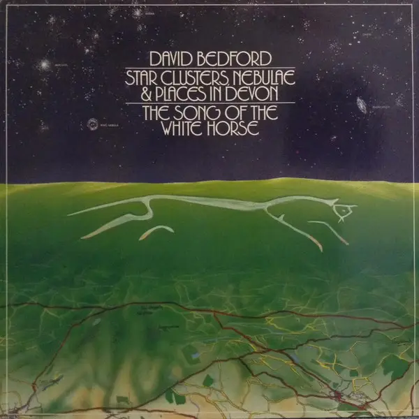 DAVID BEDFORD - Star Clusters, Nebulae & Places In Devon / The Song Of The White Horse - LP