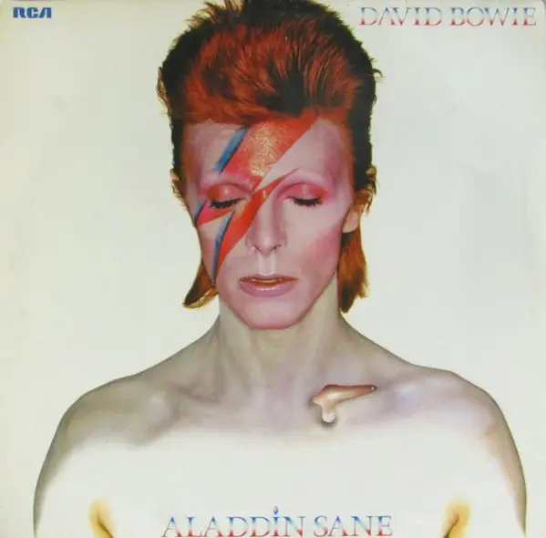 DAVID BOWIE - Aladdin Sane (GEMA/BIEM) - Disque 33T