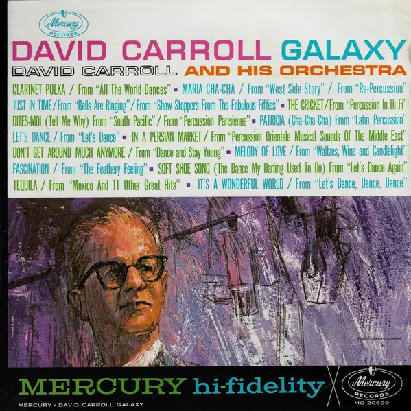 DAVID CARROLL & HIS ORCHESTRA - David Carroll Galaxy - LP