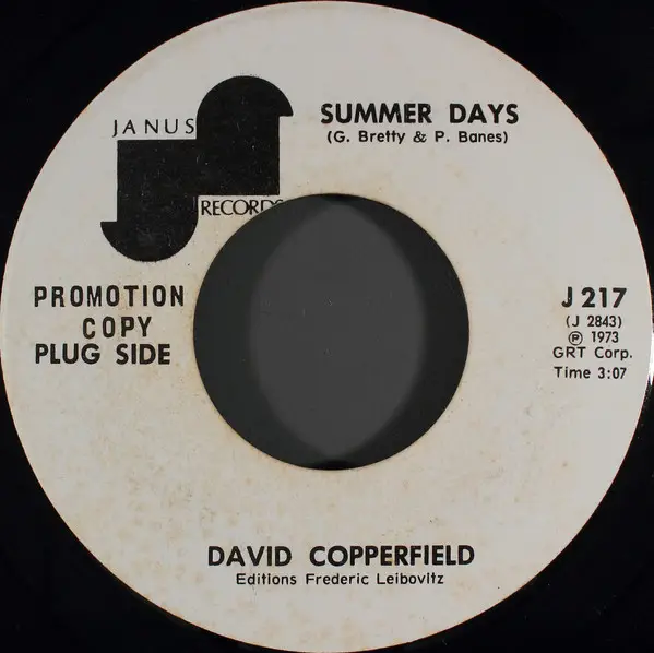 David Copperfield Summer Days