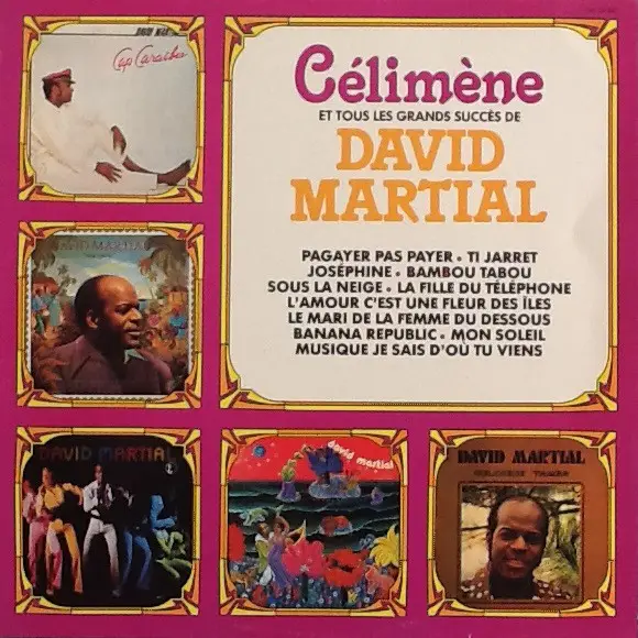 DAVID MARTIAL - Célimène Et Tous Les Grands Succès De David Martial - Disque 33T