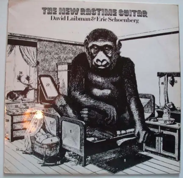 DAVID LAIBMAN & ERIC SCHOENBERG - The New Ragtime Guitar - Disque 33T