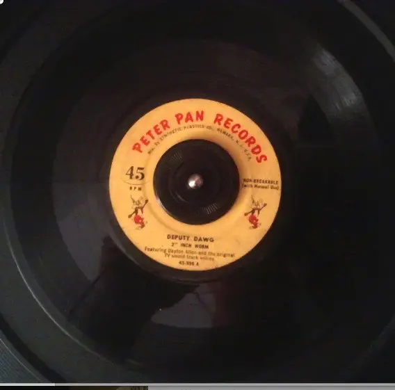 DAYTON ALLEN - Deputy Dawg - 7inch x 1