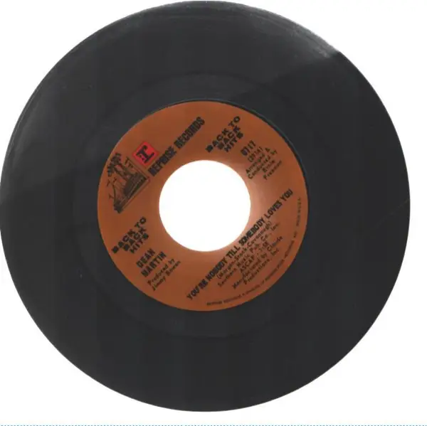 Dean Martin (Remember Me) I'm The One Who Loves You / You're Nobody Till Somebody Loves You