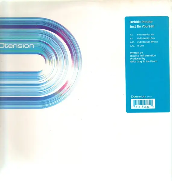 DEBBIE PENDER - Just Be Yourself - 12 inch x 1