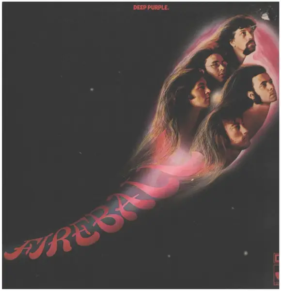 Deep Purple Fireball (+INSERT. TEXTURED.)