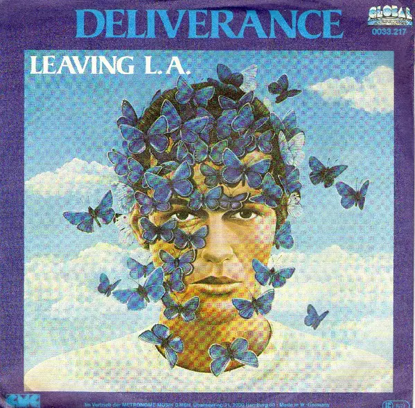 DELIVERANCE - Leaving L.A. / Face The Lady - Disque 45T x 1
