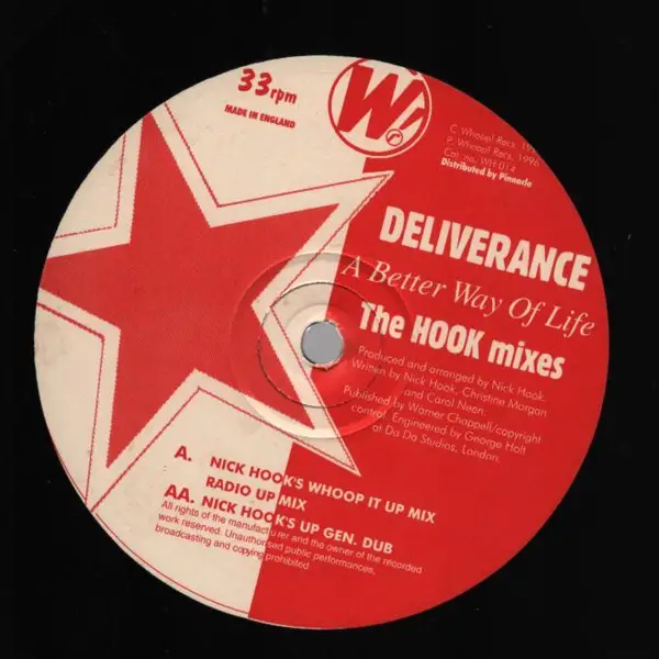 DELIVERANCE - A Better Way Of Life (The Hook Mixes) - Disque Maxi x 1