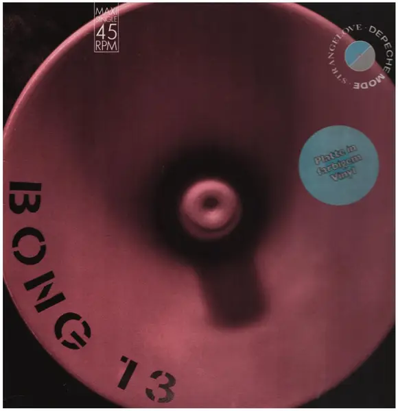 DEPECHE MODE - Strangelove (ORANGE TRANSPARENT VINYL) - Disque Maxi x 1