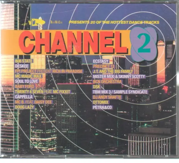 DESKEE,MC MAGIC MAX,PRECINCT 13,ECSTASY , U.A - Channel 2 - DMC Germany Pres. 20 Of The Hottest Dance Tracks - Disque CD x 2