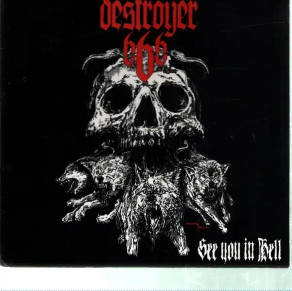 DESTRÖYER 666 - See You In Hell - Disque 45T x 1