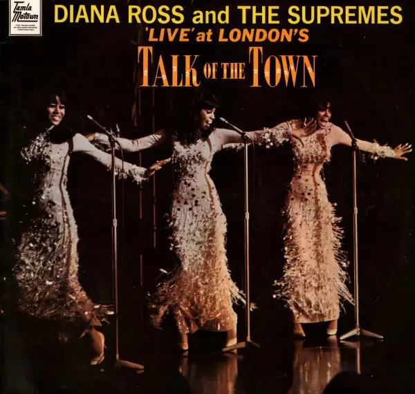 DIANA ROSS AND THE SUPREMES - 'Live' At London's Talk Of The Town - Disque 33T
