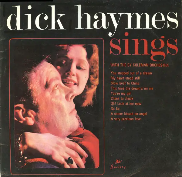 DICK HAYMES WITH THE CY COLEMAN ORCHESTRA - Dick Haymes Sings With The Cy Coleman Orchestra - LP