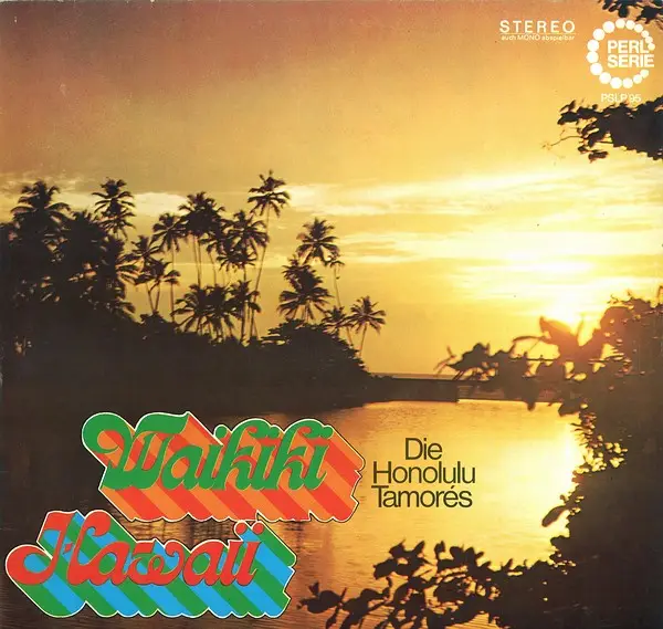 DIE HONOLULU TAMORÉS - Waikiki-Hawaii - Disque 33T