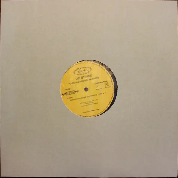 DIE STERNE - Das Bisschen Besser - 12 inch x 1