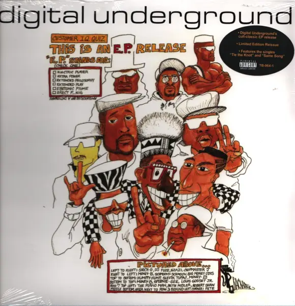 DIGITAL UNDERGROUND - This Is An E.P. Release - 12 inch 45 rpm