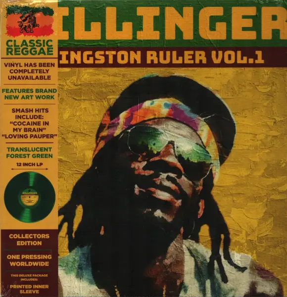 DILLINGER - Kingston Ruler Vol.1 - Disque 33T