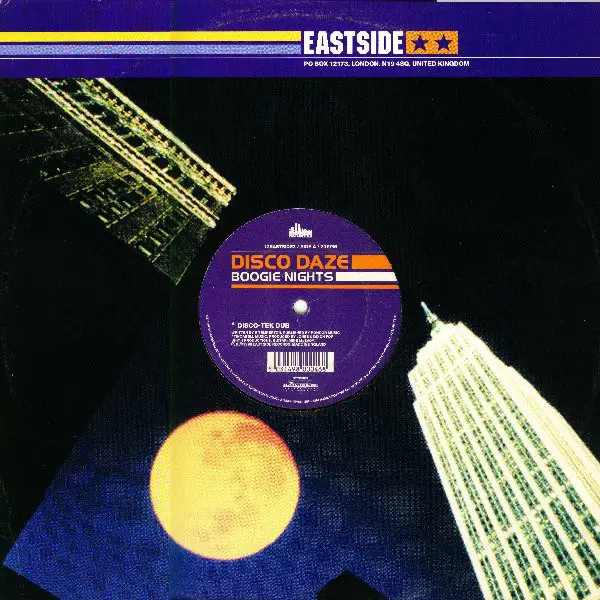 DISCO DAZE - Boogie Nights - 12 inch x 1