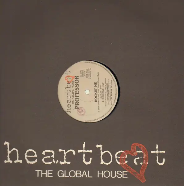 DJ PROFESSOR - Rockin' Me - Disque Maxi x 1