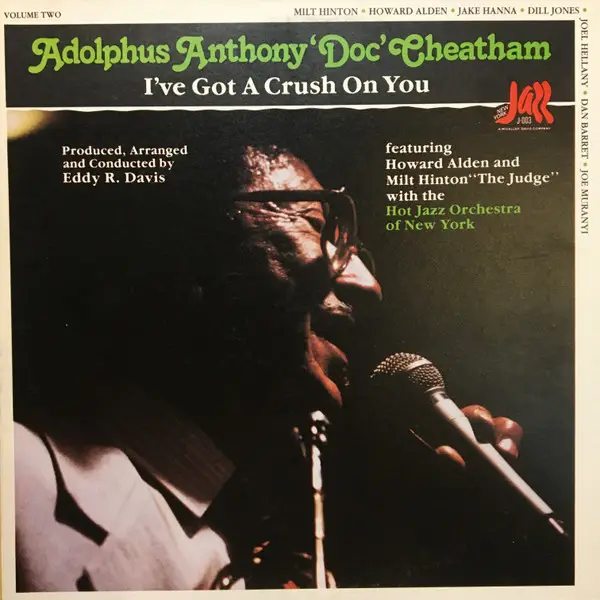 DOC CHEATHAM - I've Got A Crush On You - Disque 33T