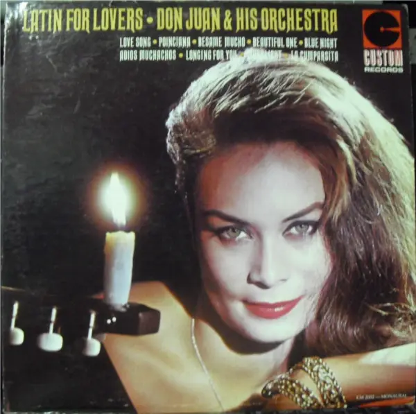 DON JUAN & HIS ORCHESTRA - Latin For Lovers (STILL SEALED, MONO) - Disque 33T