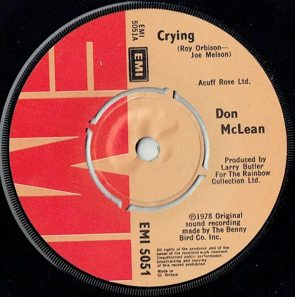 Don McLean Crying