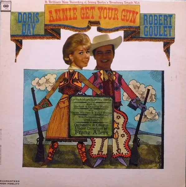DORIS DAY ROBERT GOULET - Annie Get Your Gun - LP