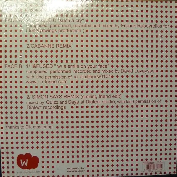 DOUBLE U / I N FUSED - Such A Cry - 12 inch x 1