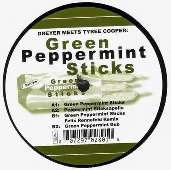 DREYER MEETS TYREE COOPER - Green Peppermint Sticks - Disque Maxi x 1