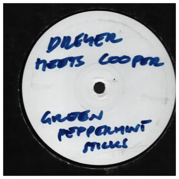 DREYER MEETS TYREE COOPER - Green Peppermint Sticks (WHITE LABEL / PROMO) - Disque Maxi x 1