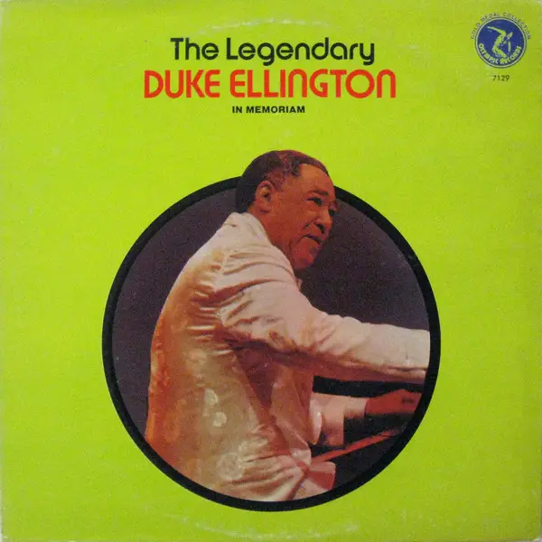 DUKE ELLINGTON , DUKE ELLINGTON AND HIS ORCHESTRA - The Legendary Duke Ellington In Memoriam - Disque 33T