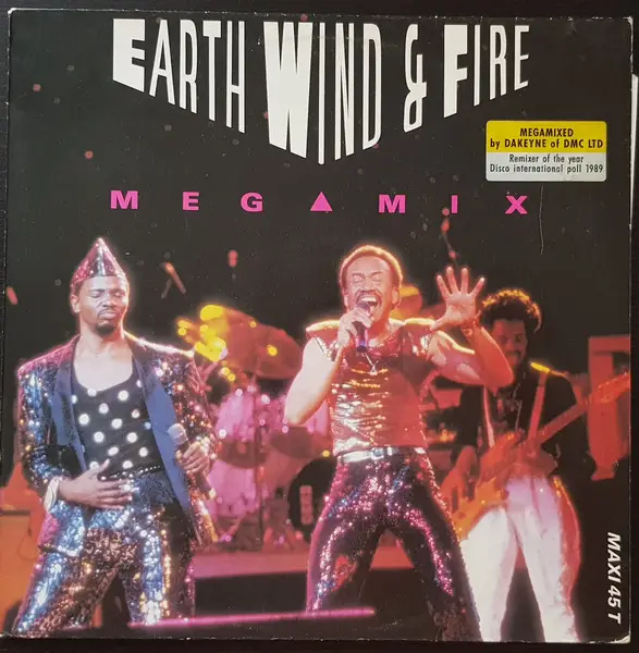 EARTH WIND & FIRE - Megamix - 12 inch 45 rpm