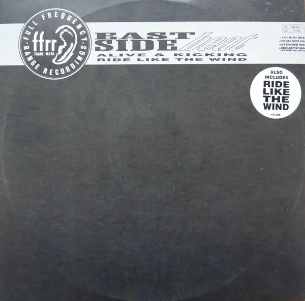 EAST SIDE BEAT - Alive & Kicking / Ride Like The Wind - Disque Maxi x 1