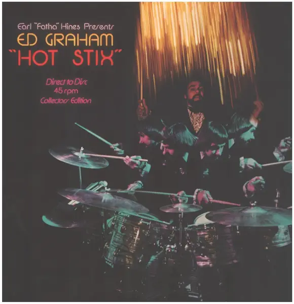 ED GRAHAM - Hot Stix (DIRECT TO DISC) - Disque 33T