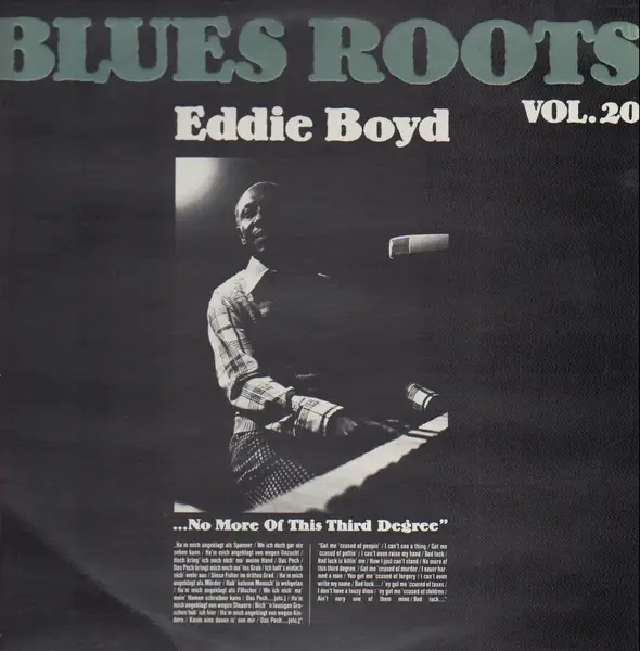 EDDIE BOYD - Blues Roots Vol. 20 - LP